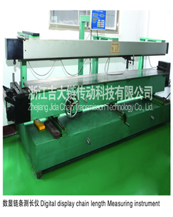 Digital readout chain length measuring instrument